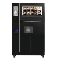 Distributeurs automatiques de café commerciaux avec kiosque de commande et de paiement en libre-service