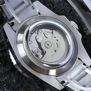 Montre en acier avec logo personnalisé, faible MOQ, étanche, verre saphir, mouvement NH35, pour dropshipping - Product Image 5