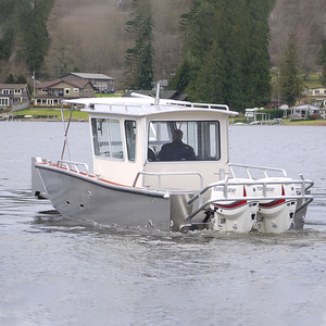 เรือคิโนเชียนหรูหราความเร็วสูง เรืออลูมิเนียมแบบมีห้องโดยสารปิด สำหรับเรือประมง - Product Image 4