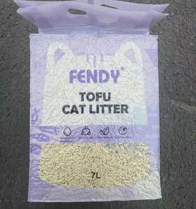 Arena para gatos Tofu de bentonita fuerte de aglomeración OEM al por mayor, suministros multifragancia para mascotas, arena para plantas, arena para gatos de maíz - Product Image 4