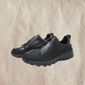 Chaussures décontractées pour hommes chaussures de sport anti peau de vache à semelle épaisse à la mode chaussures pour hommes paresseux à bande élastique polyvalente - Product Image 5