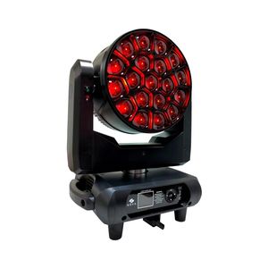 MJ 19X40W RGBW Zoom Wash Éclairage Dj Disco <span class=keywords><strong>Stage</strong></span> 19pcs LED Tête Mobile Faisceau Lumineux - Product Image 1
