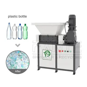 2024 fabrika doğrudan karton parçalama makinesi atık pet plastik şişe silindir kırıcı parçalayıcı makinesi