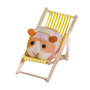 Pendentif en peluche de dessin animé Cochon d'Inde en feutre de laine, motif musical, 31cm-50cm, pour jeunes - Product Image 5