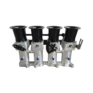 Cuerpos y kits de acelerador de aluminio individuales de nueva condición para VW GTI MK2 <span class=keywords><strong>16V</strong></span> 1,8 2.0L 45mm 50mm ABF/KR/9A/<span class=keywords><strong>G60</strong></span> - Product Image 1