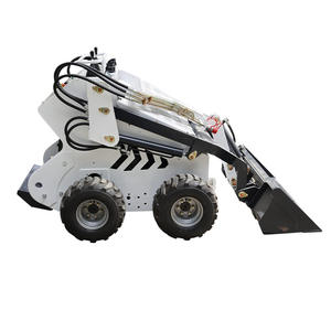 Mini-chargeuse sur chenilles polyvalente pour travaux de construction avec roues de démolition - Product Image 5