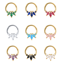 ROXI Anneau de nez et d'oreille, Bijou de piercing pour cartilage corporel, Manchette de narine, Anneau de nez, Boucle d'oreille