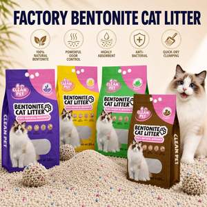 Nouvelle Arrivée 2026 Arena Para Gato Bentonita Litière pour Chat à Faible Teneur en Poussière Agglomérante pour Magasin d'Animaux - Product Image 1