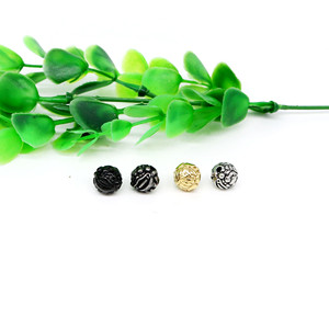 yunnique Stainless Steel Lion Head <b>Spacer</b> Beads Round For Bracelet Making DIY Jewelry Accessories - Product Image 4