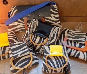 Design italiano borsa artigianale da donna borse a tracolla materiale sostenibile stile di moda fatto a mano personalizzazione per la vendita di esportazione - Product Image 5