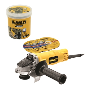 Discos de Corte de Acero Inoxidable DeWalt Fastcut de 125 mm, Tipo Plano, para Corte de Metal - Product Image 1