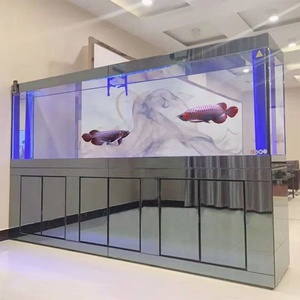 אקווריום זכוכית ארואנה דגים טנק זכוכית אקווריומים ואביזרים 500l מותאם אישית סיטוני - Product Image 1