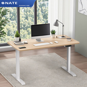 2af2 D5 điện đứng bàn khung thiết kế hiện đại động cơ kép tự động bàn văn phòng với Sit-Stand tính năng lắp ráp dễ dàng - Product Image 1