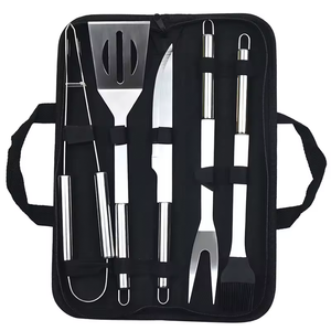 Accessoires <span class=keywords><strong>BBQ</strong></span> en acier inoxydable de haute qualité <span class=keywords><strong>Set</strong></span> <span class=keywords><strong>BBQ</strong></span> Grills Tools - Product Image 1