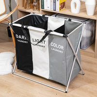 Seau de rangement pliable, panier de rangement divers