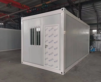 Maisons pliantes SYNZEST en forme de Z/X, maisons extensibles, conteneurs de bureau pliables