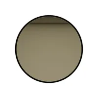 Miroir intelligent à écran tactile rond, mural, avec éclairage LED, taille sur mesure pour les occasions de mariage