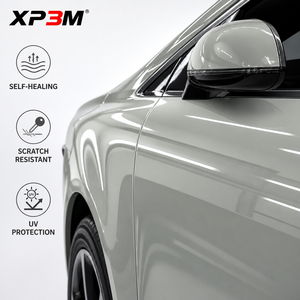 ฟิล์มใสกันรอยรถยนต์ XP3M สีเทาหรูหรา OEM เงาแบบ TPU ความหนา 7.5 มิล ซ่อมแซมตัวเองได้ ป้องกันรอยขีดข่วน ป้องกันสีเหลือง พร้อมช่องระบายอากาศ - Product Image 2