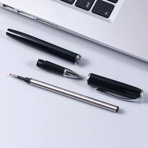 Bolígrafo Promocional de Diseño Lujoso con Grabado Personalizado, Tinta Azul, Estilo Simple y Neutro, con Gel de Agua y Detalles Metálicos - Product Image 4