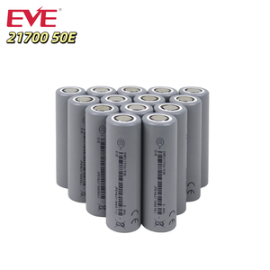 Batterie <span class=keywords><strong>Lithium</strong></span>-Ion Cylindrique EVE INR21700 50E 5000 mAh 3,65 V 3C 3,7 V 2000 mAh pour Vélo Électrique, Drone et Outil Électrique - Product Image 1
