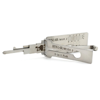 Nouveau style HYN14R HY15 Lishi 2 en 1, jeu de crochetage de serrures, outil manuel, décodeur, ouvre-serrure Lishi, outils de serrurier pour véhicule