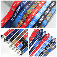 Lanières personnalisées avec logo imprimé par sublimation, clip détachable et sangle porte-clés pour cadeaux promotionnels en salon professionnel – Fournisseur direct usine