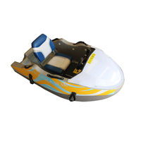 Vicking Jet Boat électrique Sports nautiques Électrique Mini Go Kart Racing Boat 2024 Ocean Jet Car Speed Boats EPP 2 STROKE