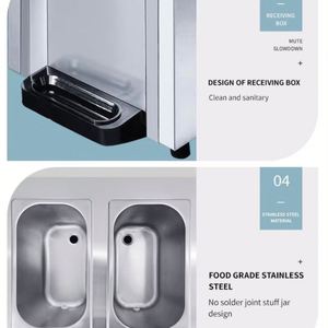 SIHAO personnalisé A126 Machine à crème glacée portable 3 saveurs avec système de pré-refroidissement - Product Image 3