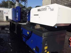 เครื่องฉีดขึ้นรูปแนวนอนอัตโนมัติใช้เครื่องฉีดขึ้นรูปแบบจุ่มเฉียงเครื่องจักรที่ใช้ - Product Image 2