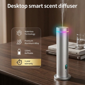 Diffuseur d'huiles essentielles sans eau en aluminium, 120 ml, alimenté par USB, silencieux, avec personnalisation OEM, directement de l'usine - Product Image 1