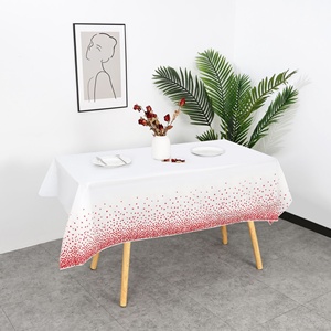 <span class=keywords><strong>Mantel</strong></span> Rectangular Elegante con Diseño <span class=keywords><strong>de</strong></span> Puntos <span class=keywords><strong>de</strong></span> Colores, Personalizable, Estilo Moderno, Impermeable y Resistente al Aceite, Venta al Por Mayor <span class=keywords><strong>de</strong></span> Fábrica - Product Image 2