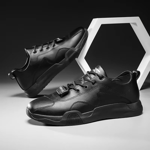 Zapatillas Blancas Estilo Náutico para Hombre, Tenis Casuales de Cuero para Hombre - Product Image 2
