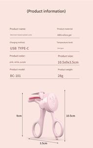 Recourbe-<span class=keywords><strong>cils</strong></span> électrique chauffant compact et portable, rechargeable, outil magique pour les yeux - Product Image 6