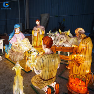 SGL073 Hot Sale Chinese Lantaarnfabriek Op Maat Gemaakt Christelijk Jezus Thema Lantaarnfestival voor Decoratie - Product Image 5