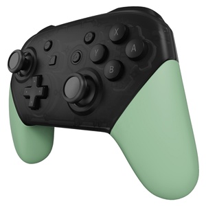 เคสเปลี่ยนฝาครอบด้ามจับสีเขียวมัทฉะ EXtremeRate สำหรับ Nintendo Switch Pro Controller แบบ DIY - Product Image 4