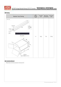 يعني جيدا RSDW سلسلة 5/12/15V 10/20/40/60W غمس صناعي مغلف محول إمداد طاقة من النوع - Product Image 6