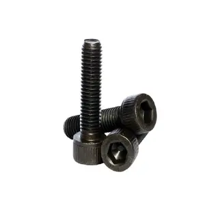 CUSTOMIZED philips head 3X7mm copper black screw for machine