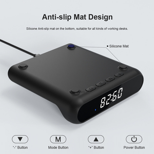 Meilleure vente 2025 Chargeur sans fil 3 en 1 pour réveil multifonction 15W à charge rapide pour <span class=keywords><strong>iPhone</strong></span> - Product Image 5