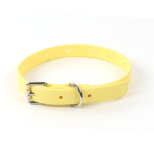 Luxus-Custom-Logo mehrfarbiger grüner blauer Halsband-PVC-Beschichtetes wasserdichtes Halsband und Leinenset mit Namensschild - Product Image 6