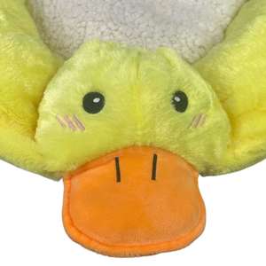 중소형견 테디 침대 고양이 침대 동굴 모던 패션 스타일 타원형 네스트 매트 사계절 공용 소파 베드 울 스펀지 제작 - Product Image 2