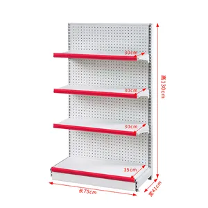 Leke single sided-75*41*130 Super Market Shelves Grocery Store Supermarket Gondola Display Rack Shelves Sale