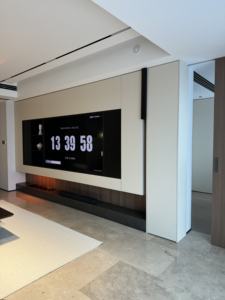 ตู้วาง<span class=keywords><strong>ท</strong></span>ี<span class=keywords><strong>วี</strong></span>สไตล์มินิมอลโมเดิร์น เคลือบแลคเกอร์แบบสัมผัสนุ่ม พร้อมไฟ LED เหมาะสำหรับโชว์รูม คลับ และวิลล่า - Product Image 6