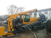 Pompe de boîte de vitesses pour foreuse directionnelle horizontale sur chenilles 24V, nouvelle, à moteur diesel, modèle XZ450 de marque supérieure, pour applications de forage de puits d'eau