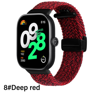 Bracelet de montre en nylon tissé magnétique pour bracelet de montre Redmi4/5/<span class=keywords><strong>Xiaomi8</strong></span>/9pro - Product Image 1