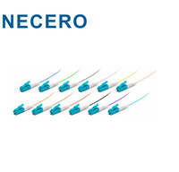 NECERO – cavalier de Fiber optique de rechange de rechange de MTP LC OM3/OM4 8/12/24f G657A1 cordon de raccordement de Fiber optique