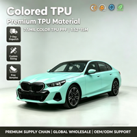 Film PPF Premium Brillant en TPU à Changement de Couleur, Rouleau de Vinyle de Recouvrement Complet pour Voiture, Protection de Peinture Auto-Réparatrice pour Automobile