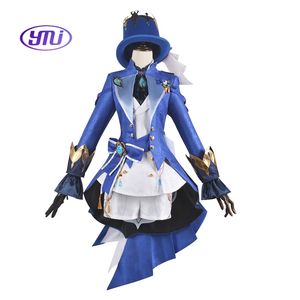 ชุดคอสเพลย์ Focalors จากอนิเมะเกม <span class=keywords><strong>Genshin</strong></span> <span class=keywords><strong>Impact</strong></span> ชุดเต็มสำหรับงานปาร์ตี้ - Product Image 1