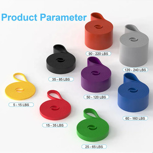 Bán buôn pull-up căng ban nhạc đàn hồi-biểu tượng tùy chỉnh chất lượng cao, TPE Latex phòng tập thể dục nhà tập thể dục Workout đào tạo ban nhạc - Product Image 5