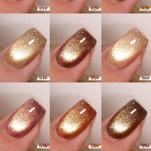 9 Colors Cat Eye Gel <b>Nail</b> Polish Set Magnetic UV Gel <b>Nail</b> <b>Kit</b> for Professional <b>Nail</b> Salon - Product Image 3