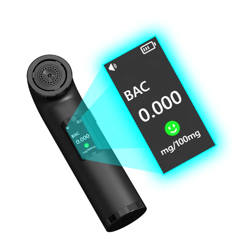 Профессиональный высокоточный цифровой перезаряжаемый портативный спиртовой тестер по заводской цене, измеритель алкоголя